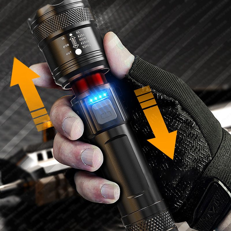⏳Limited-time 50% off⏰Super Strong Light Zoomable FlashlightSuper Strong Light Zoomable Flashlight