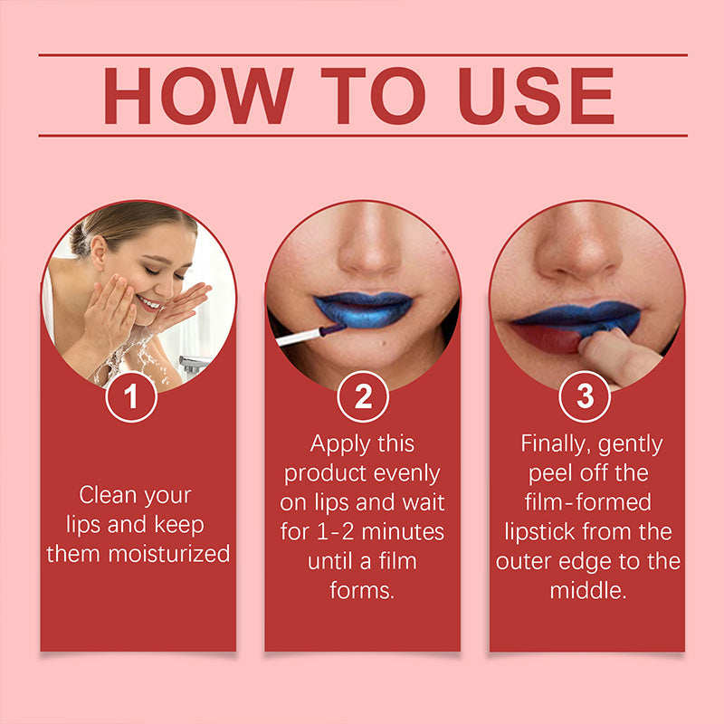 💄Stain-resistant lip gloss that you can easily tear off for a stunning effect! Lip Stain Masque💋