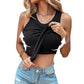 💖Last Day Special Price ￡12.99!!💖Ribbed Stretchy Tank Top with Shelf Bra