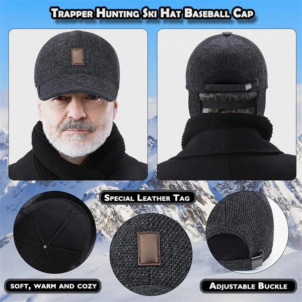 🧢Christmas Hot Sale 49% Off🔥Winter Lightweight and Warm Baseball Cap