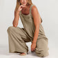 💖Time-limited Special💐Plus Size Wide Leg Overalls Jumpsuit