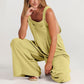 💖Time-limited Special💐Plus Size Wide Leg Overalls Jumpsuit
