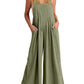 💖Time-limited Special💐Plus Size Wide Leg Overalls Jumpsuit
