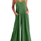 💖Time-limited Special💐Plus Size Wide Leg Overalls Jumpsuit