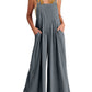 💖Time-limited Special💐Plus Size Wide Leg Overalls Jumpsuit