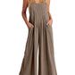 💖Time-limited Special💐Plus Size Wide Leg Overalls Jumpsuit
