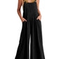 💖Time-limited Special💐Plus Size Wide Leg Overalls Jumpsuit