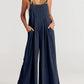 💖Time-limited Special💐Plus Size Wide Leg Overalls Jumpsuit