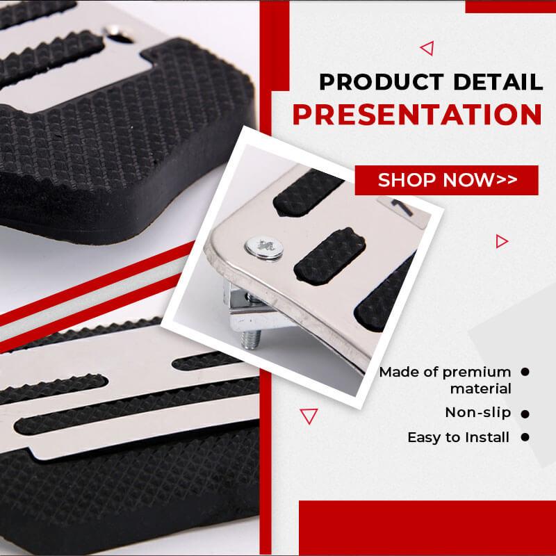 📢📢60% OFF !! ⏰ Car Anti-Skid Pedal - Secure Grip & Easy Install, Prevents Foot Slipping for Safe Driving ⚡📦