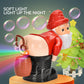 🎁Nice Christmas Gift🎅🎄Funny Santa Bubble Blowing Machine