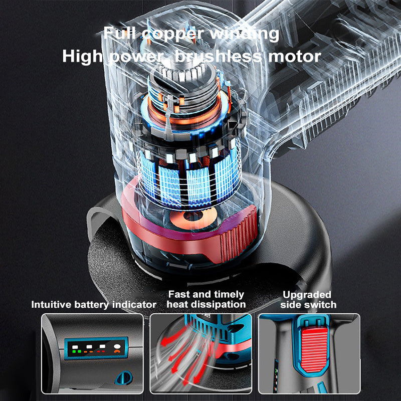 ⏳Limited-time 50% OFF⏰Mini Angle Grinder Without Brushes🧰