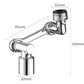 🚰 50% OFF!1080° rotating faucet extender – 2 water modes, anti-splash, fits 99% of faucets!