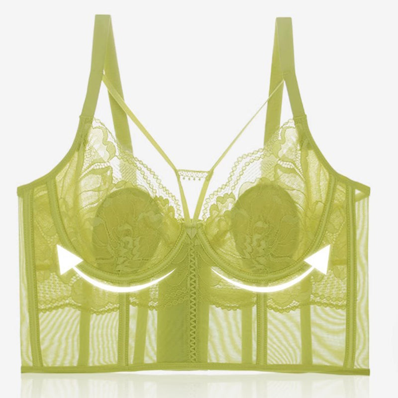 Lace Adjustable Anti-Sag Bra