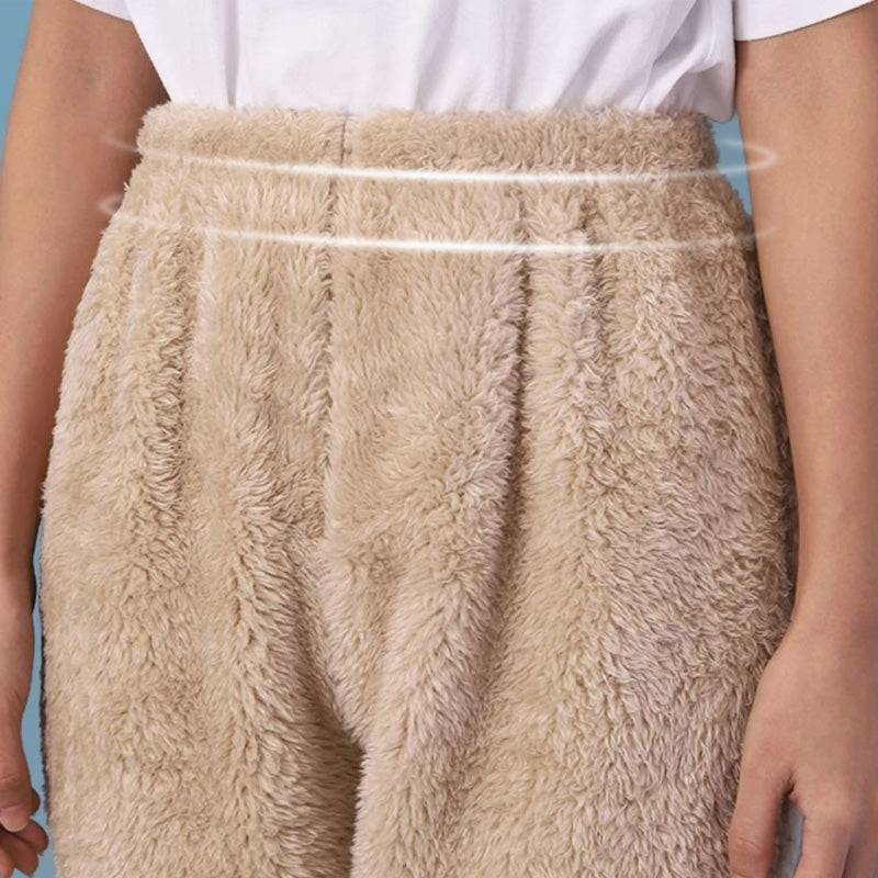 Ultra-Cozy Winter Lounge Pants with Foot Openings