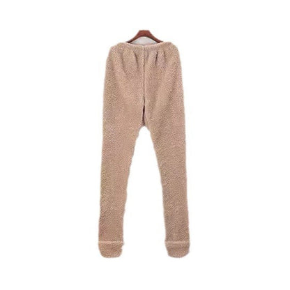 Ultra-Cozy Winter Lounge Pants with Foot Openings