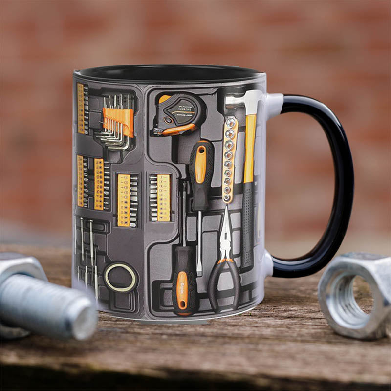 3D Mechanic Toolbox Coffee Mug Set