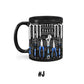 3D Mechanic Toolbox Coffee Mug Set