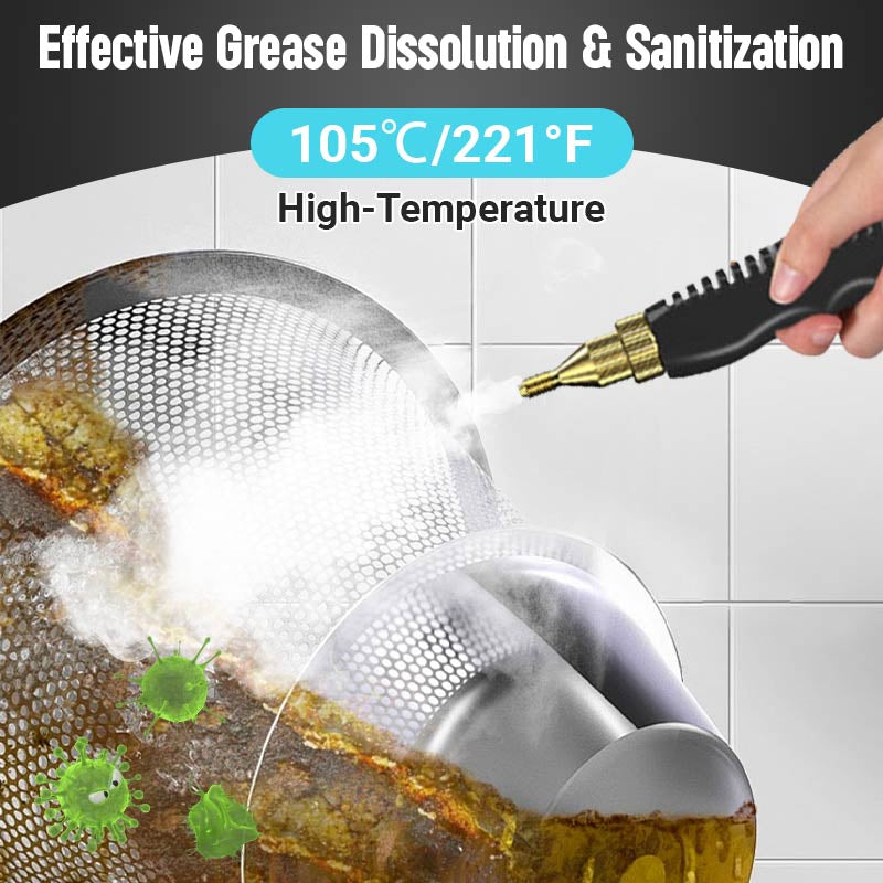 📢📢65 % OFF !!⏰⏰2500W Handheld High-Temperature Pressurized Steam Cleaner