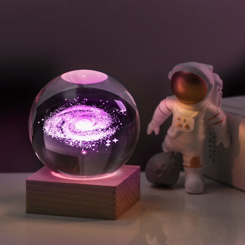 Easter 3D Galaxy Crystal Ball Nightlight Decorlamp💖BUY 3 GET 10% OFF