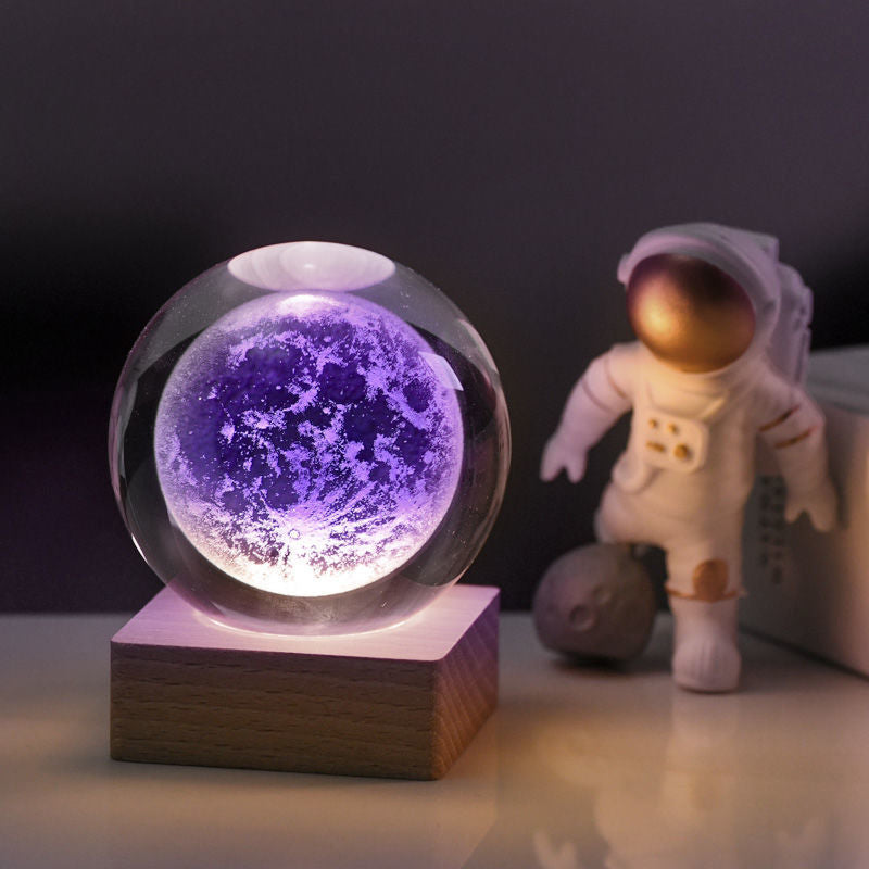 Easter 3D Galaxy Crystal Ball Nightlight Decorlamp💖BUY 3 GET 10% OFF