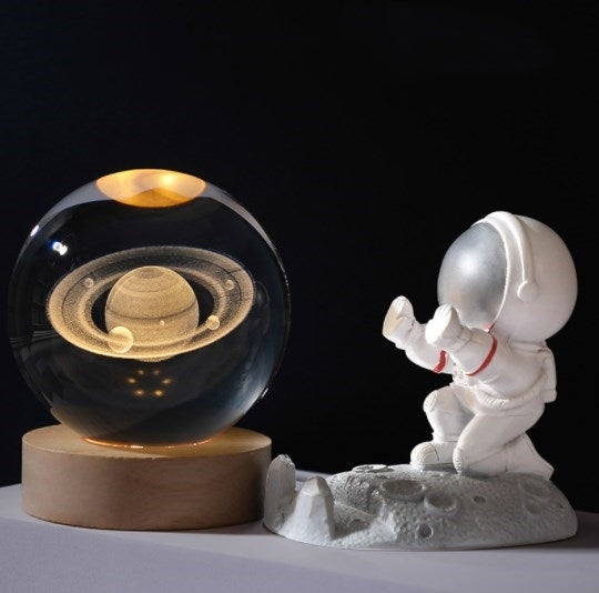 Easter 3D Galaxy Crystal Ball Nightlight Decorlamp💖BUY 3 GET 10% OFF