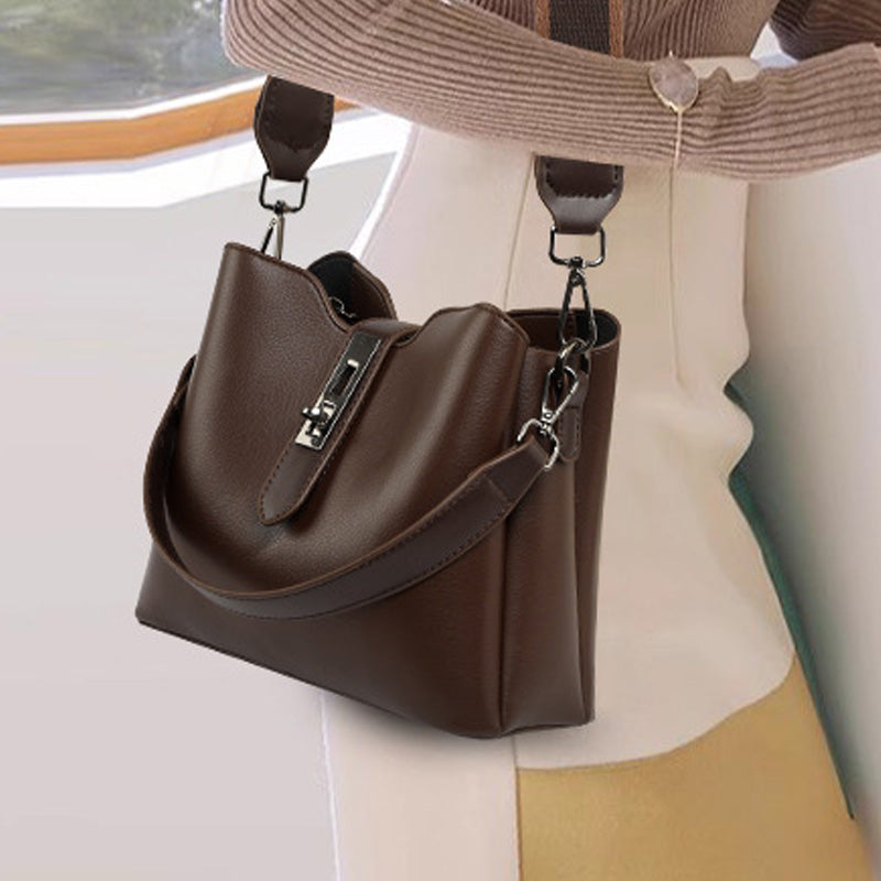 💖HOT SALE 50% OFF💖Women’s Elegance Leather Bucket Tote