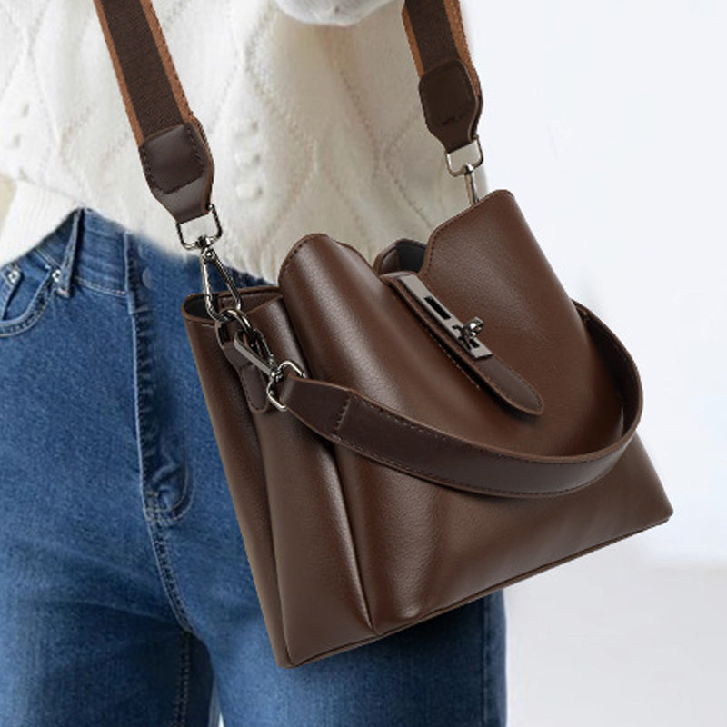 💖HOT SALE 50% OFF💖Women’s Elegance Leather Bucket Tote