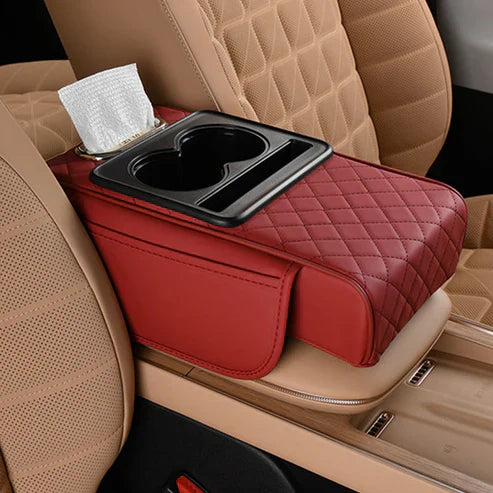 🛋️ 60% OFF NOW! 🚗 Integrated Pressurized Multifunctional Car Armrest Heightening Pad – Ergonomic Support, Extra Storage & Universal Fit 💺