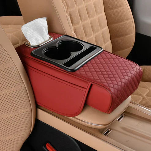 🛋️ 60% OFF NOW! 🚗 Integrated Pressurized Multifunctional Car Armrest Heightening Pad – Ergonomic Support, Extra Storage & Universal Fit 💺