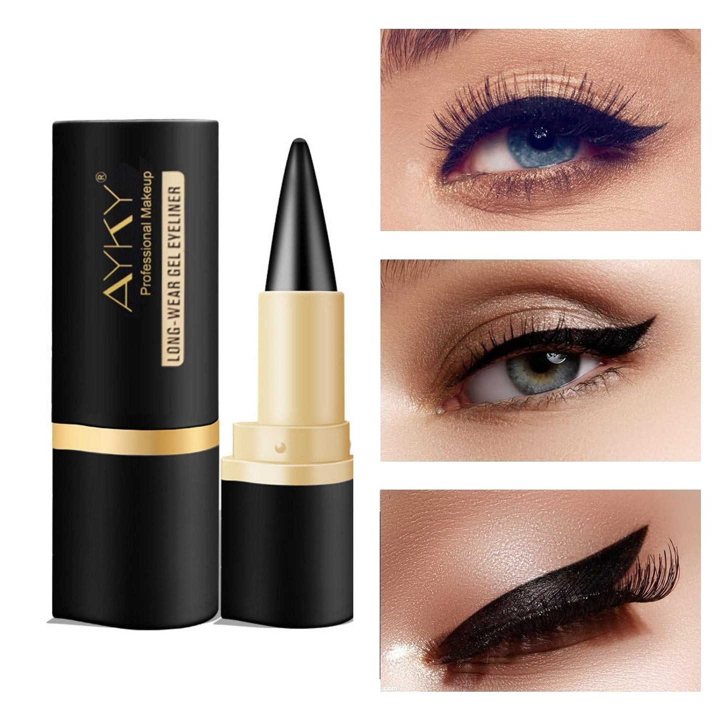 🥳2026 HOT SALE🥳💞50K+ SOLD!💥🖊️✨ Pro-Level Precision, No Smudge! Quick-Drying Gel Liner for Perfect Wing ❤️BUY 1 GET 1 FREE❤️🔥💫
