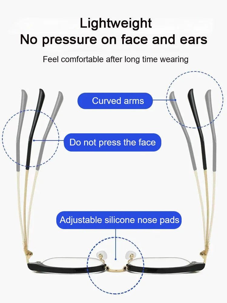 🔥Hot Sale 50% OFF🔥Ultra Light Anti Blue Presbyopic Glasses