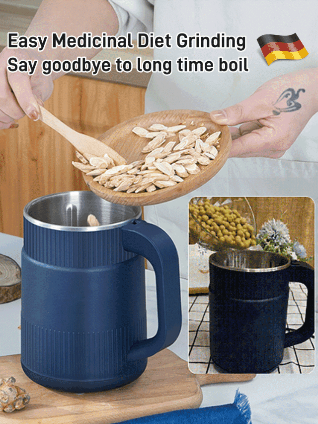 ⚡ 60% OFF NOW! 🎉 Electric Grinding Cup – High-Speed, Large Capacity & Powerful Crushing 🍚📦