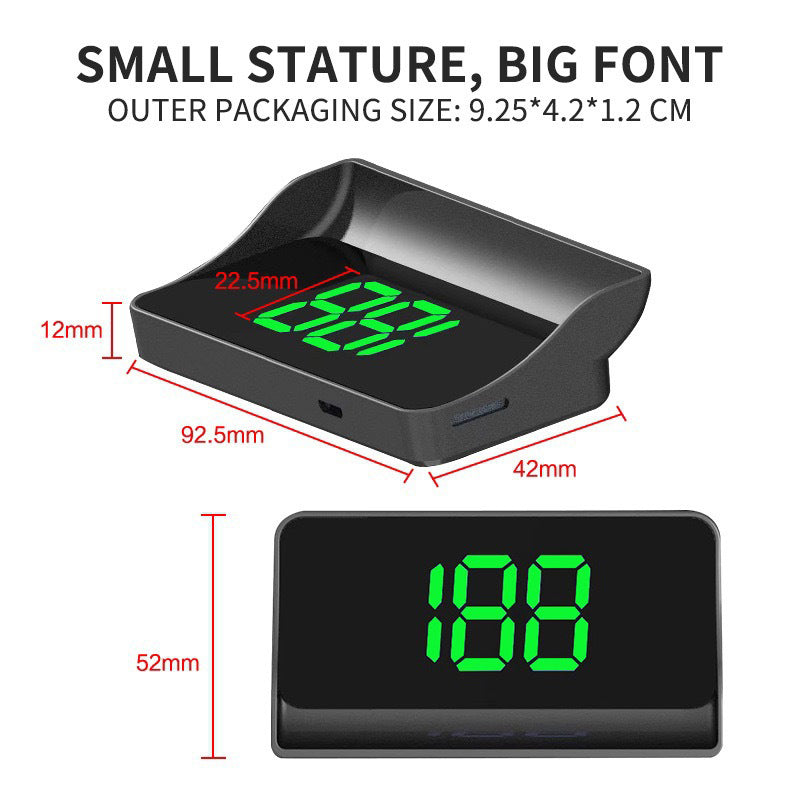 🎁💥Escort for safe driving💥Speedometer with head-up display