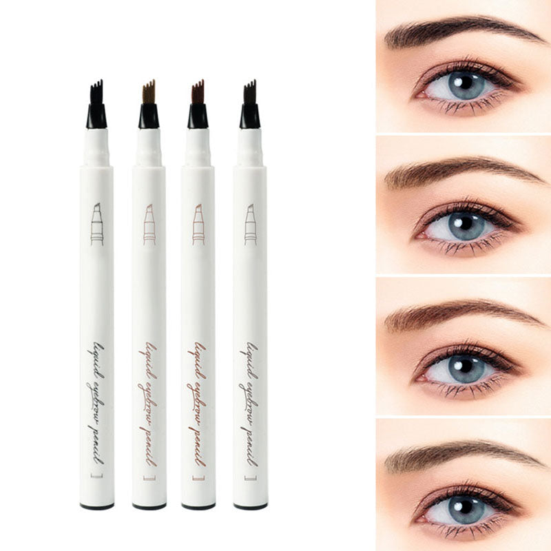 🎁50% OFF💥Microblading Four-fork Liquid Eyebrow Pencil