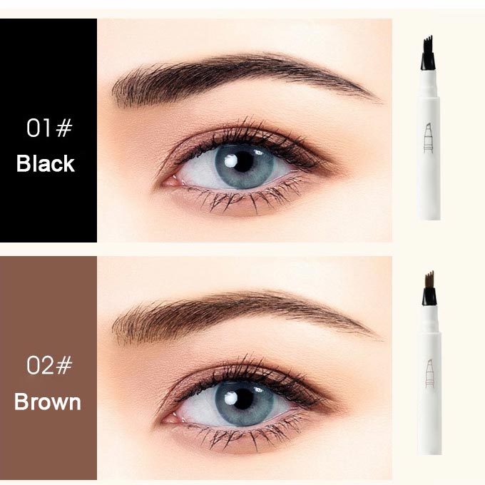 🎁50% OFF💥Microblading Four-fork Liquid Eyebrow Pencil