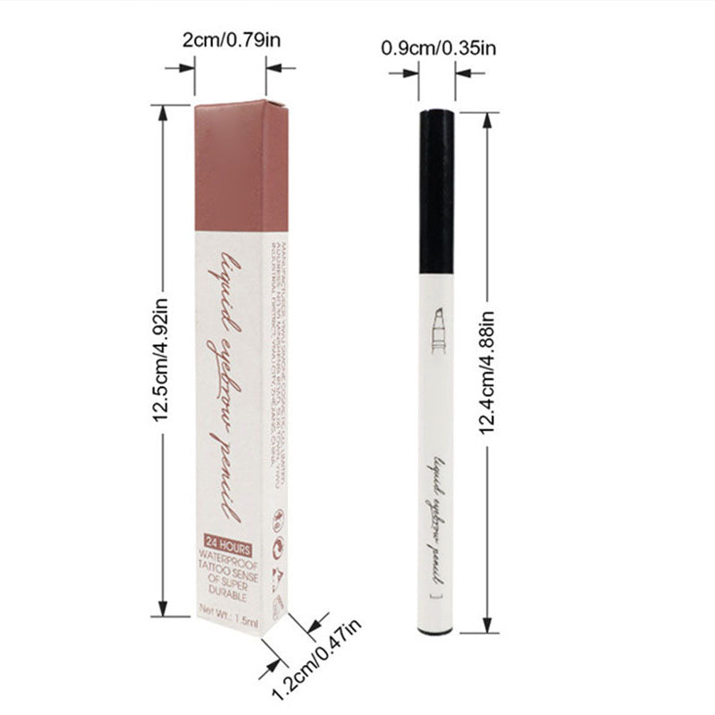 🎁50% OFF💥Microblading Four-fork Liquid Eyebrow Pencil