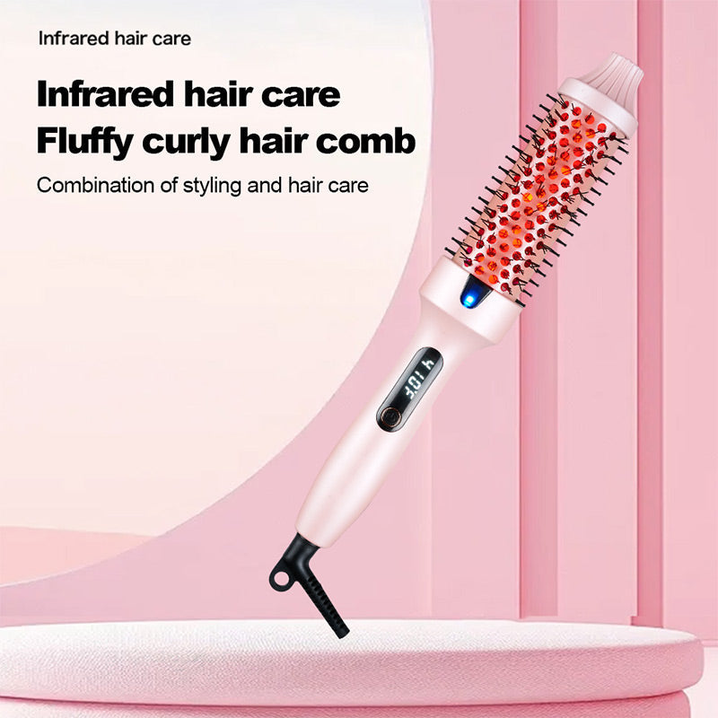 🎄Christmas Sale-Up to 50% OFF💇‍♀️Refuse collapse Fluffy styling comb Negative Ion Single Thermal brush