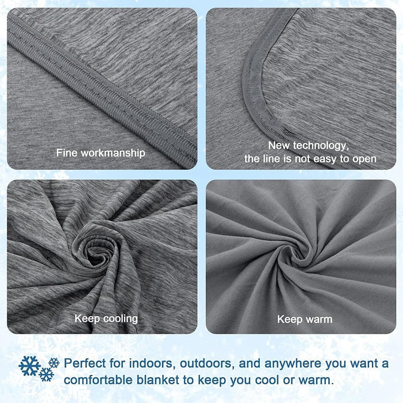 ✨Summer Limited Promotion UP TO 69% OFF!!🍃Cooling Blanket for Hot Sleepers - Summer Must Have🎁