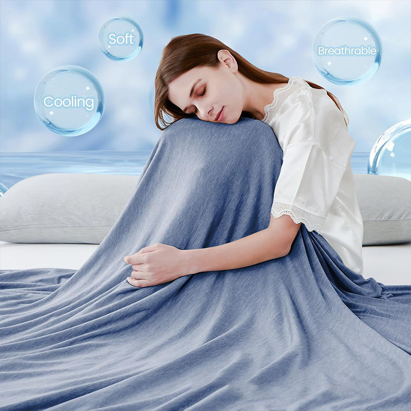✨Summer Limited Promotion UP TO 69% OFF!!🍃Cooling Blanket for Hot Sleepers - Summer Must Have🎁