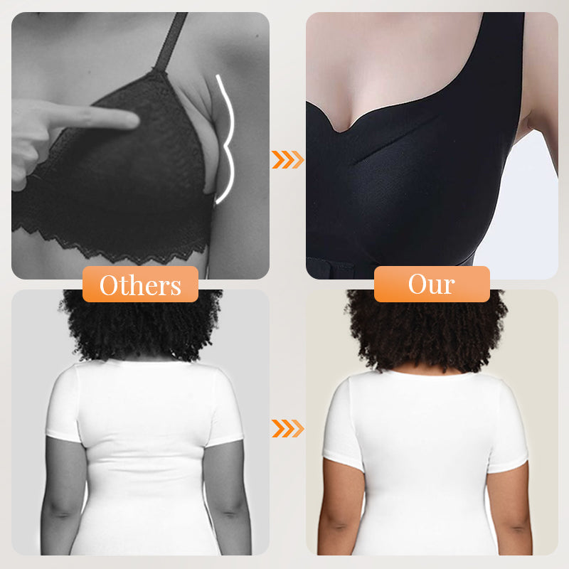 🎉50% OFF🎉Women's Cozy Seamless Push Up Front Closure Bra