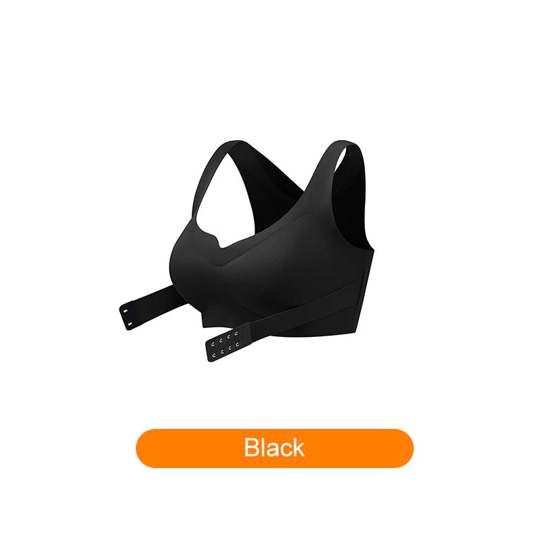🎉50% OFF🎉Women's Cozy Seamless Push Up Front Closure Bra