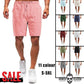 💥50% OFF ☀ Stay Cool, Stay Sharp - Men's Relaxed Linen Shorts ☀️