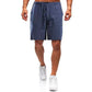 💥50% OFF ☀ Stay Cool, Stay Sharp - Men's Relaxed Linen Shorts ☀️