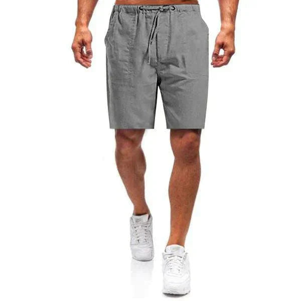 💥50% OFF ☀ Stay Cool, Stay Sharp - Men's Relaxed Linen Shorts ☀️