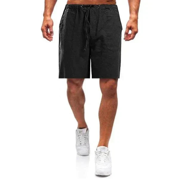 💥50% OFF ☀ Stay Cool, Stay Sharp - Men's Relaxed Linen Shorts ☀️
