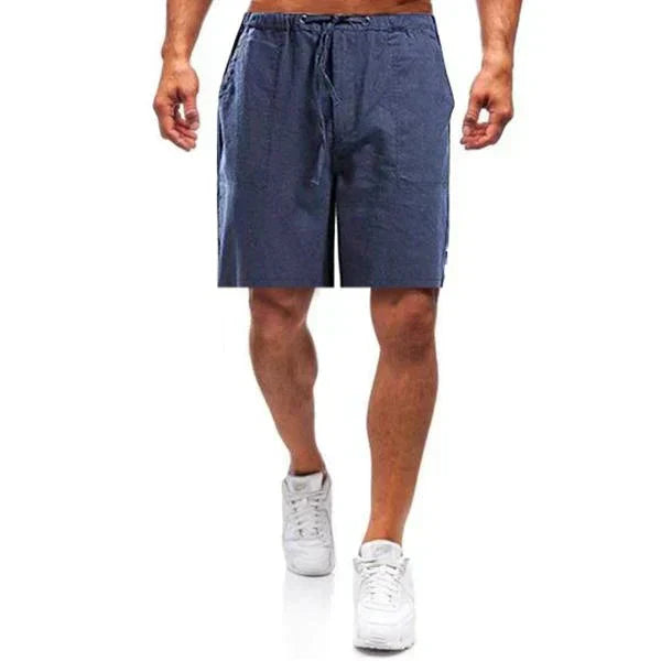 💥50% OFF ☀ Stay Cool, Stay Sharp - Men's Relaxed Linen Shorts ☀️