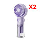 ❄️🌬️50% OFF !!!🌊Portable Rechargeable Handheld Misting Fan