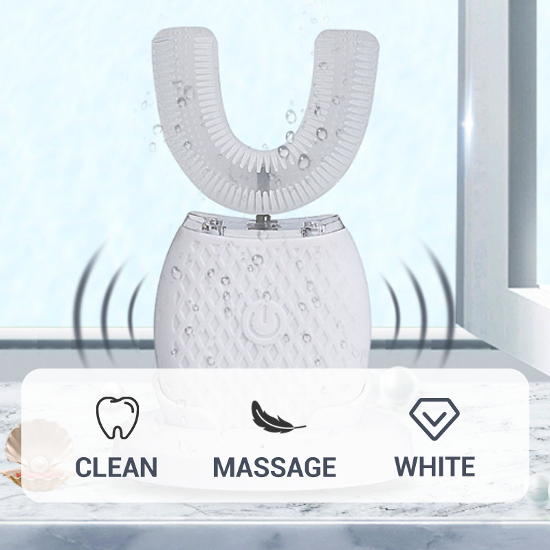 🔥2025 HOT SALE🔥Sonic 360° Cleaning U Shaped Adult Electric Toothbrush