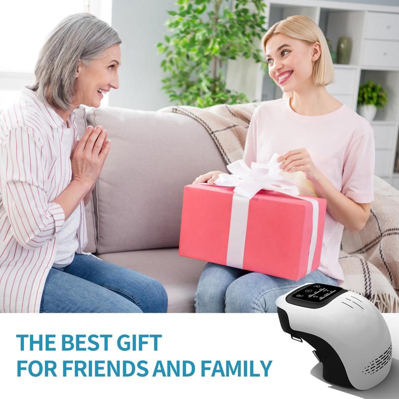 💝Xmas Sale 60% OFF—Cordless Knee Massager with Heat & Vibration, LED Display