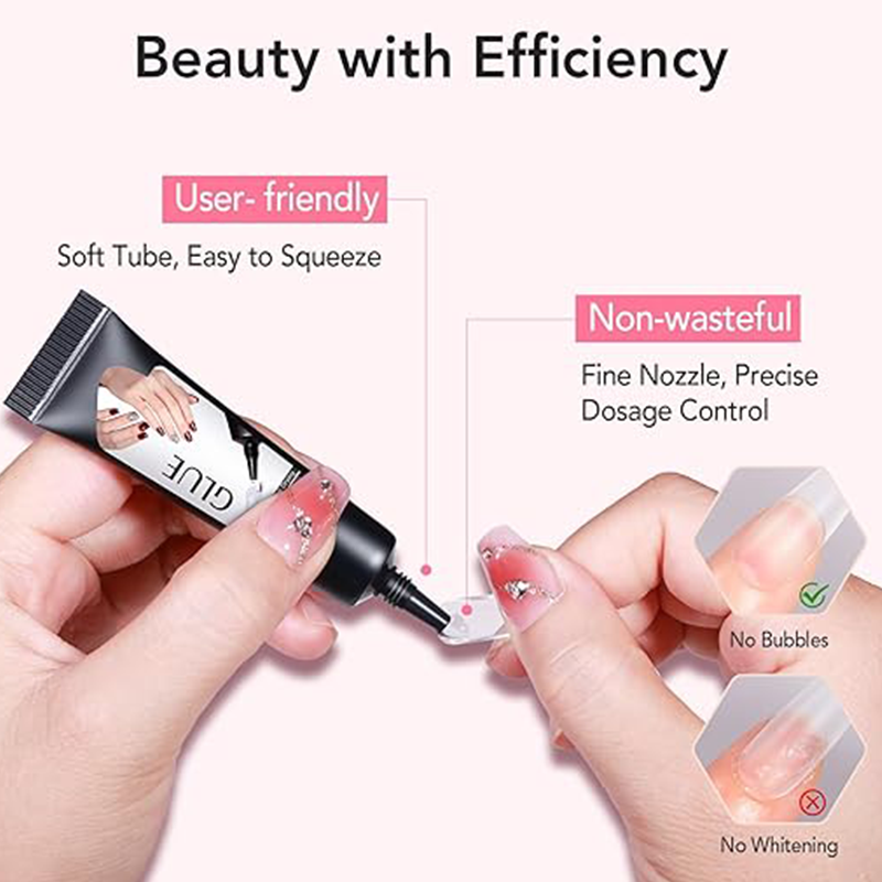 🥳BUY 1 GET 1 FREE🥳💞50K+ SOLD!💅Extra Strong Nail Glue + Remover Set